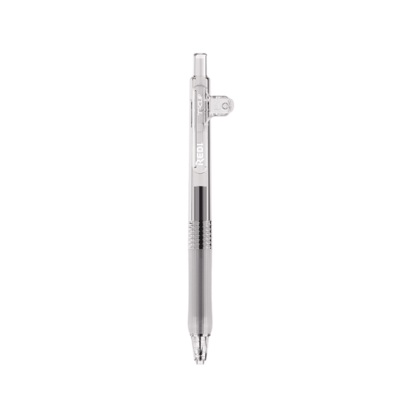 Bolígrafo de gel LPS ODM y OEM R-801 de 0,5 mm con clip para marcador