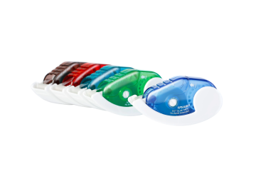 Cinta adhesiva LPS ODM y OEM W203 de 6 mm x 8 m, diseño único, pegamento de puntos, material escolar y de oficina.