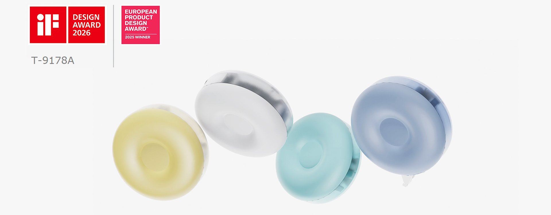 Pride of National Brands! LPS Stationery "Space-Time UFO" Correction Tape Wins Dual Honors: German iF and European Product Design Awards