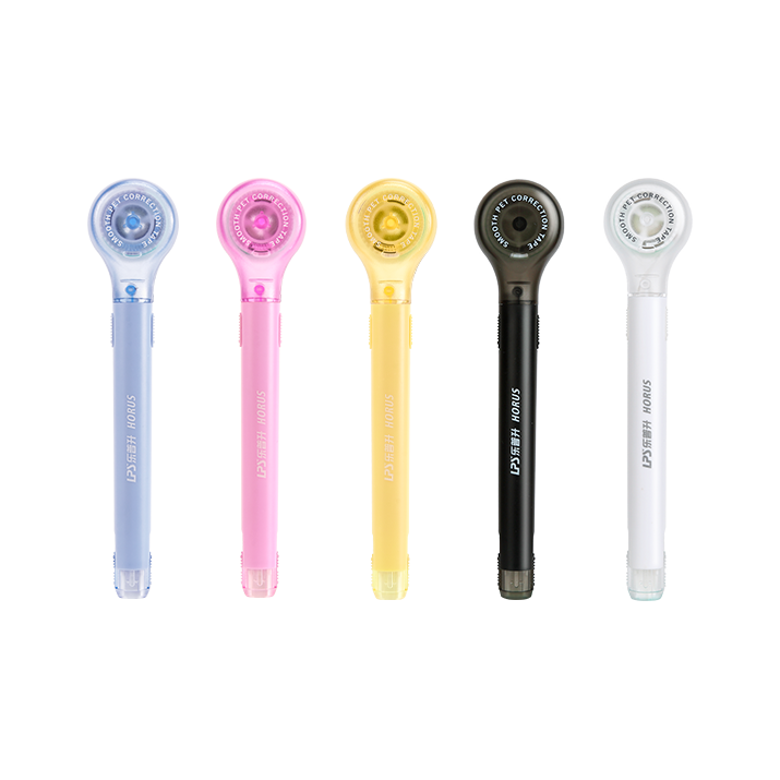 LPS OEM PET Correction Tape 5mm*6m Pen Style Refillable