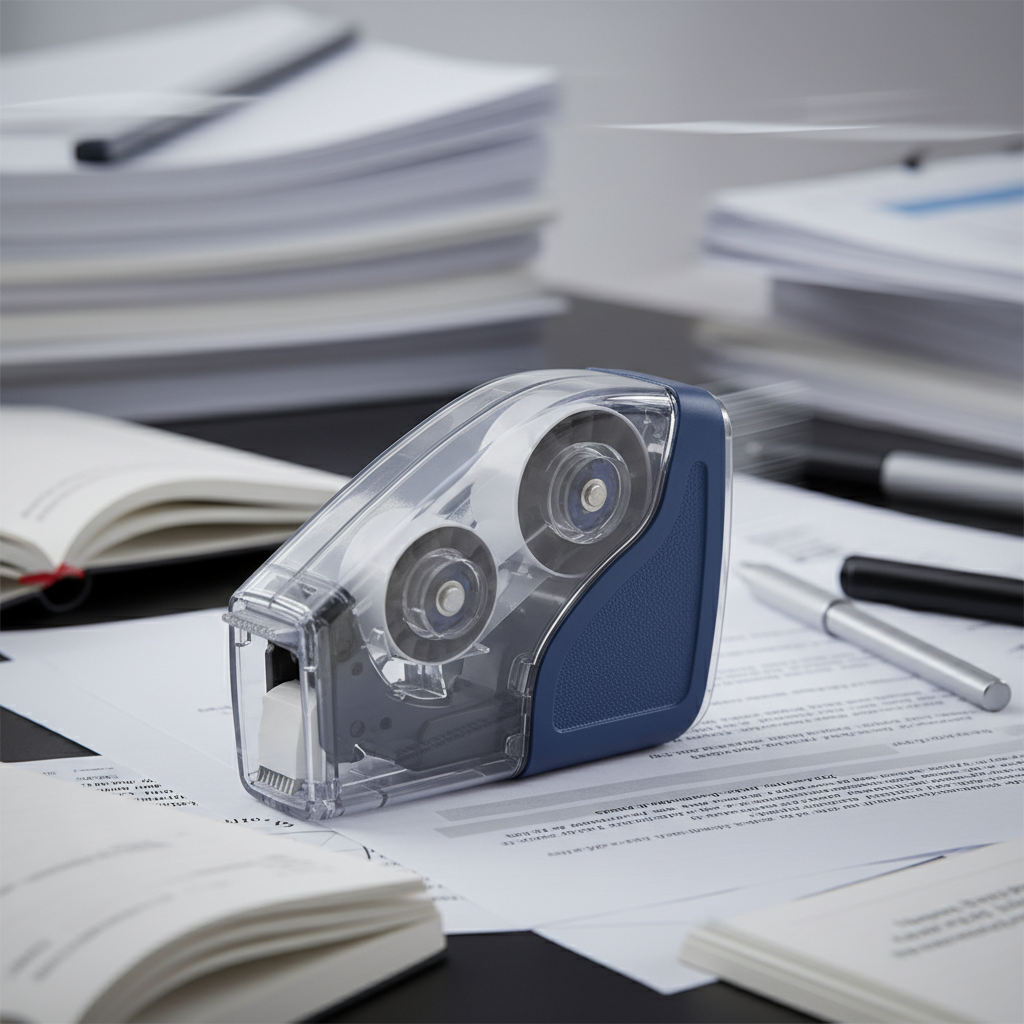 Correction Tape Dispenser For High-Frequency Correction Needs