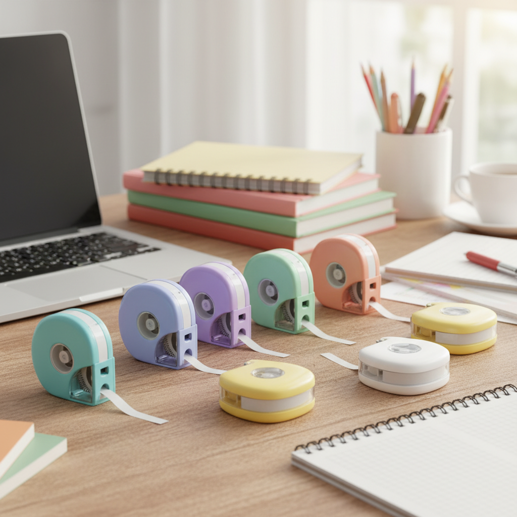Retractable Correction Tape For Schools And Offices