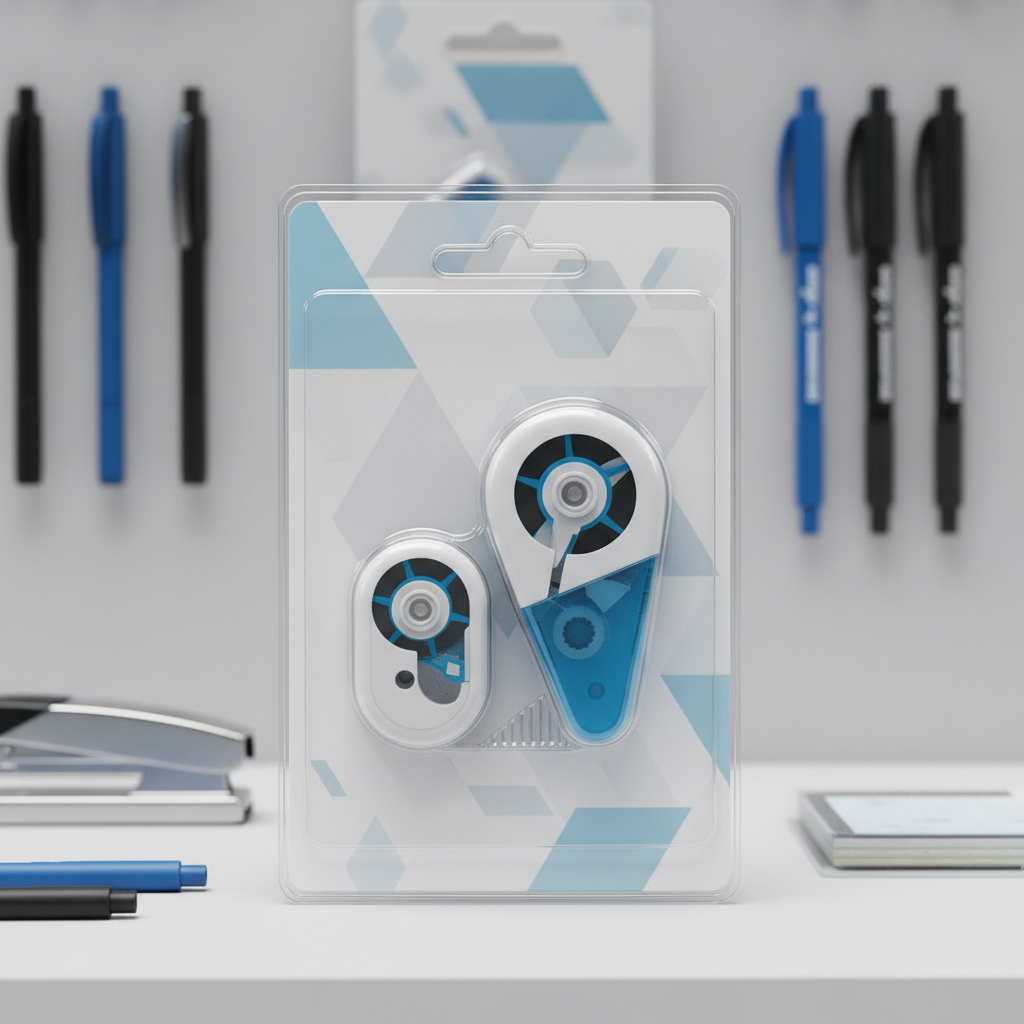 Correction Tape With Refill For Stationery Retail Sets