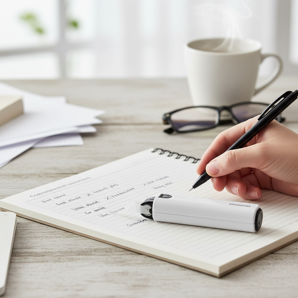 Pen Style Correction Tape For Home & Personal Daily Writing And Note Correction