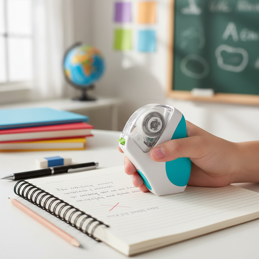 Correction Tape Dispenser For School & Education Stationery Use