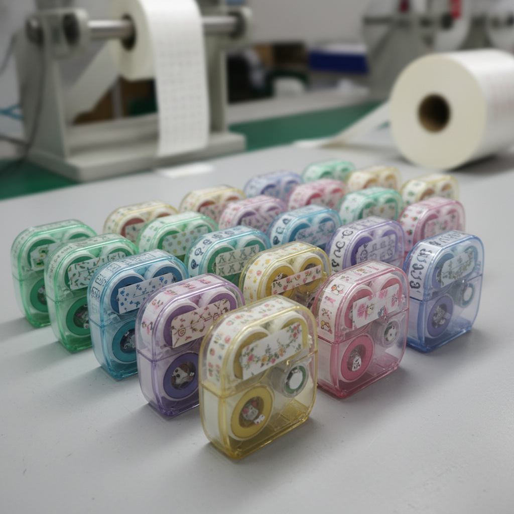 Decorative Correction Tape For Private-Label Stationery Production
