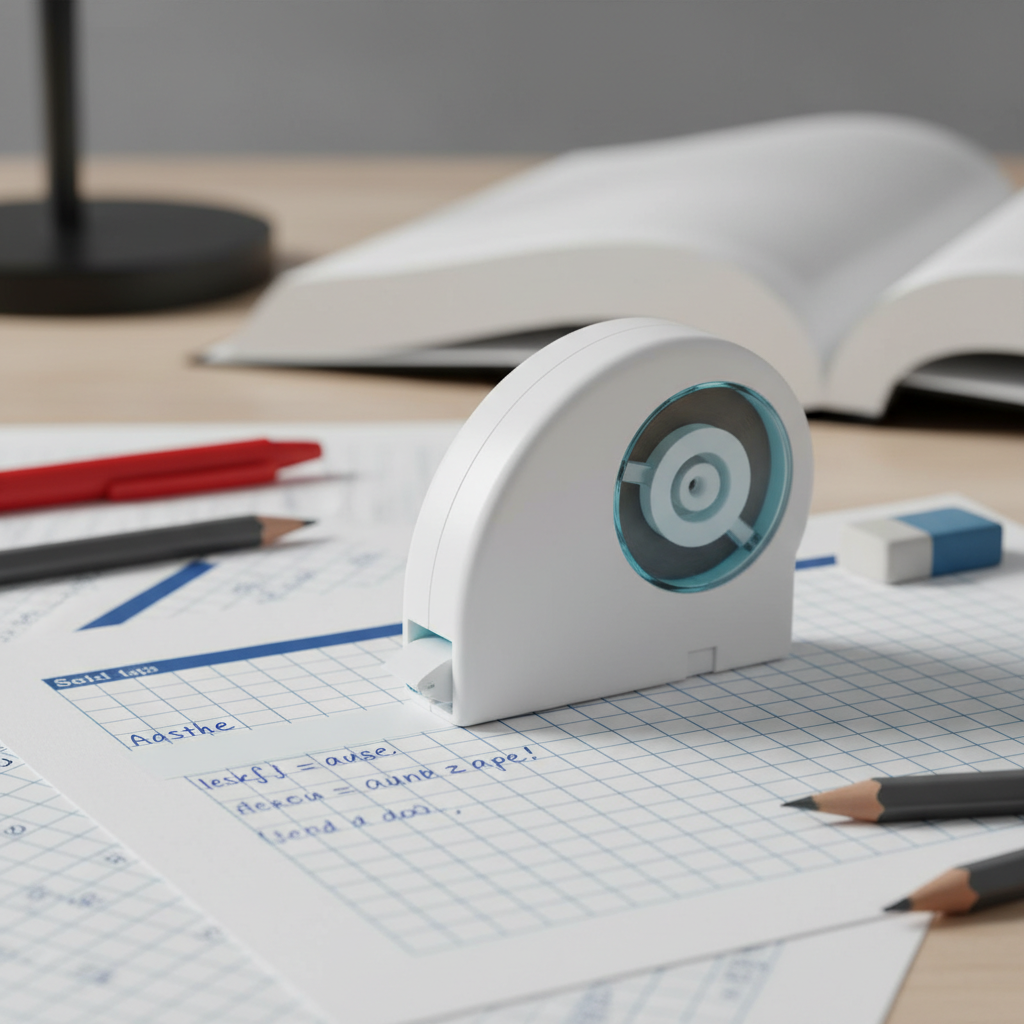 Retractable Correction Tape For Exams And Test Papers Quick Dry Corrections