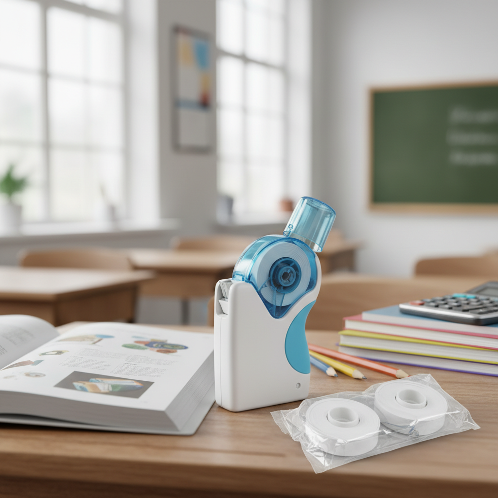 Correction Tape Refillable For School & Education Stationery Use