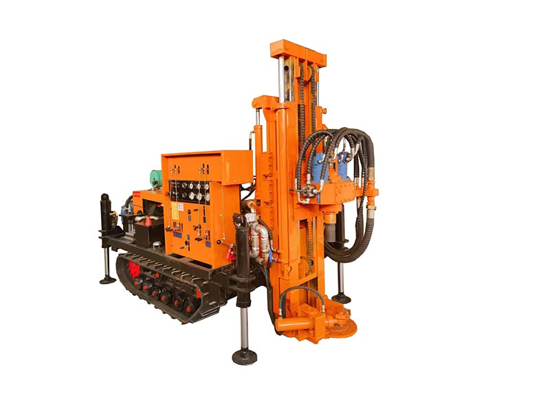 Water and gas drilling rigs, engineering well descent equipment, water drilling and exploration of a dual-use machine