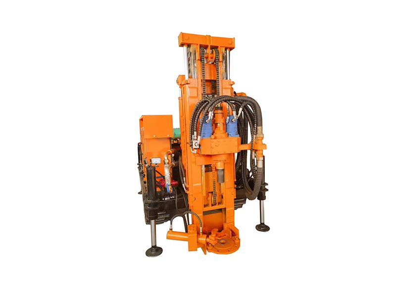 Water and gas drilling rigs, engineering well descent equipment, water drilling and exploration of a dual-use machine-product