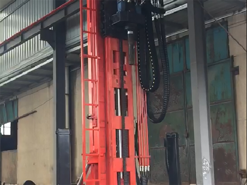 Our exclusive design and production of the drilling rig frame patent was successfully issued.