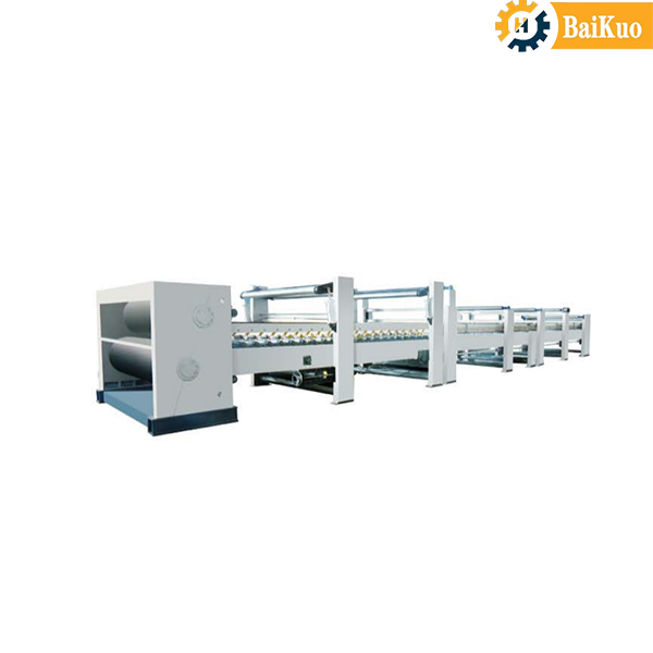 A state-of-the-art corrugated board machine designed for the efficient production of high-quality corrugated boxes.