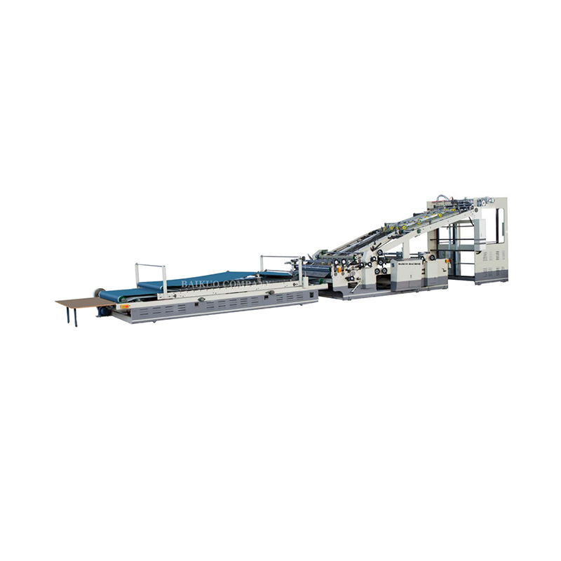 Automatic flute laminator