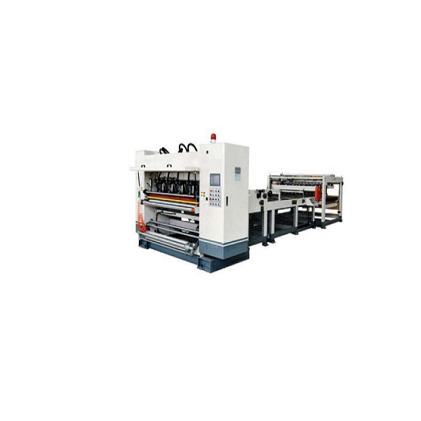 computer single facer corrugated cutting and stacker