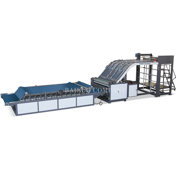 Semi-auto flute laminator