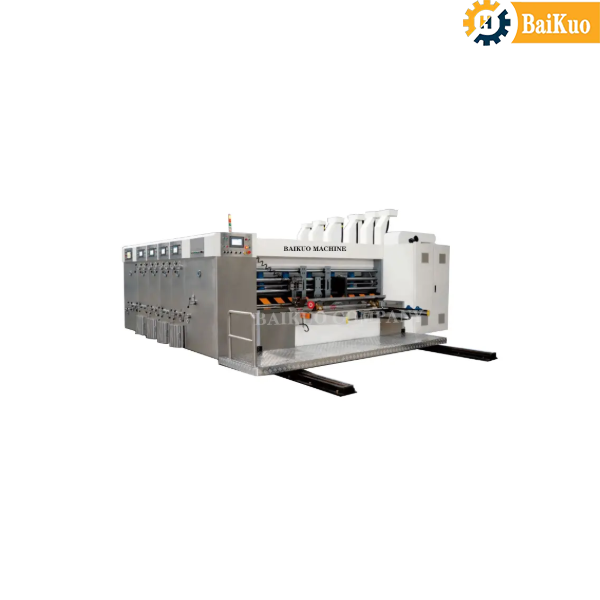 A state-of-the-art carton printing press designed specifically for the modern corrugated box industry.