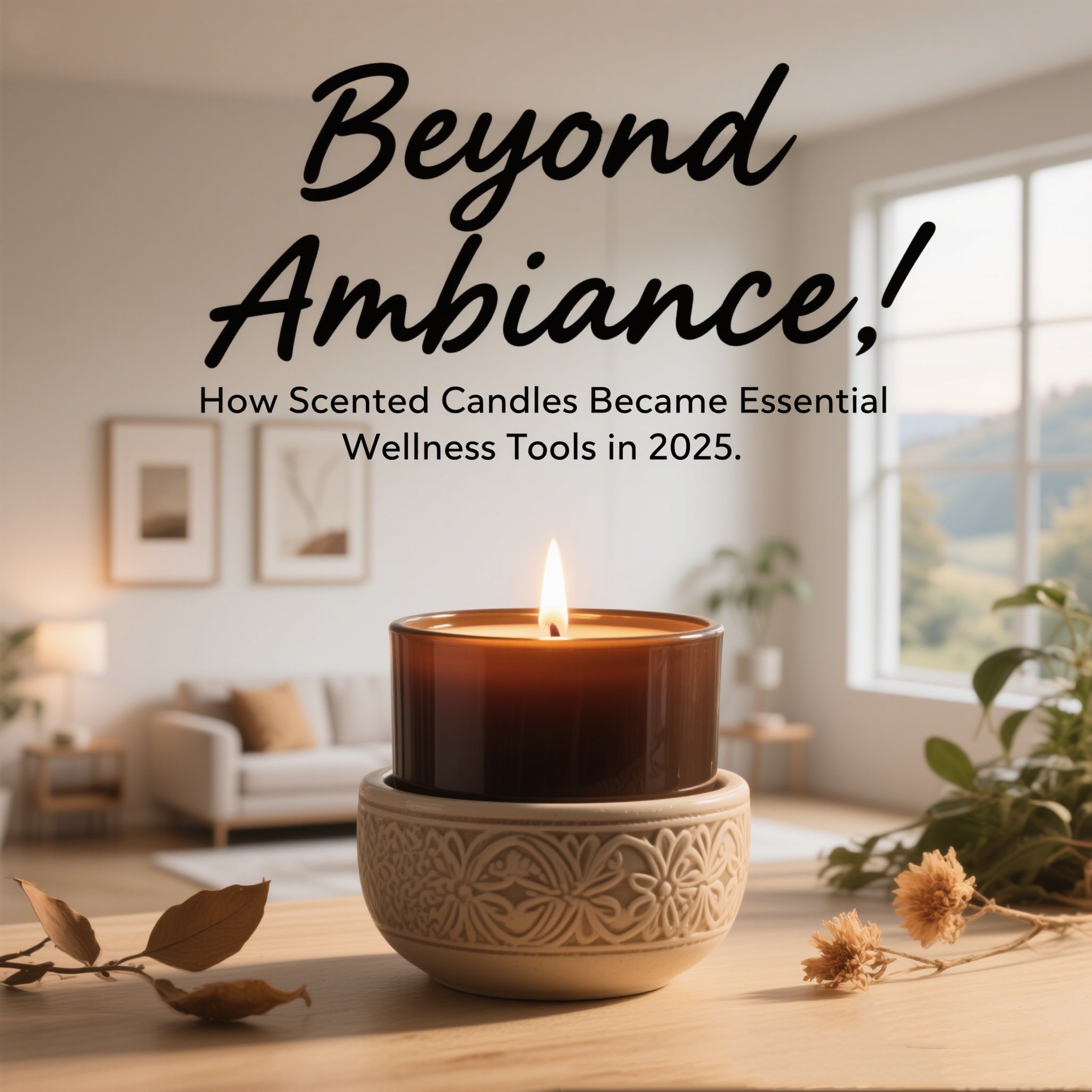Beyond Ambiance: How Scented Candles Became Essential Wellness Tools in 2025