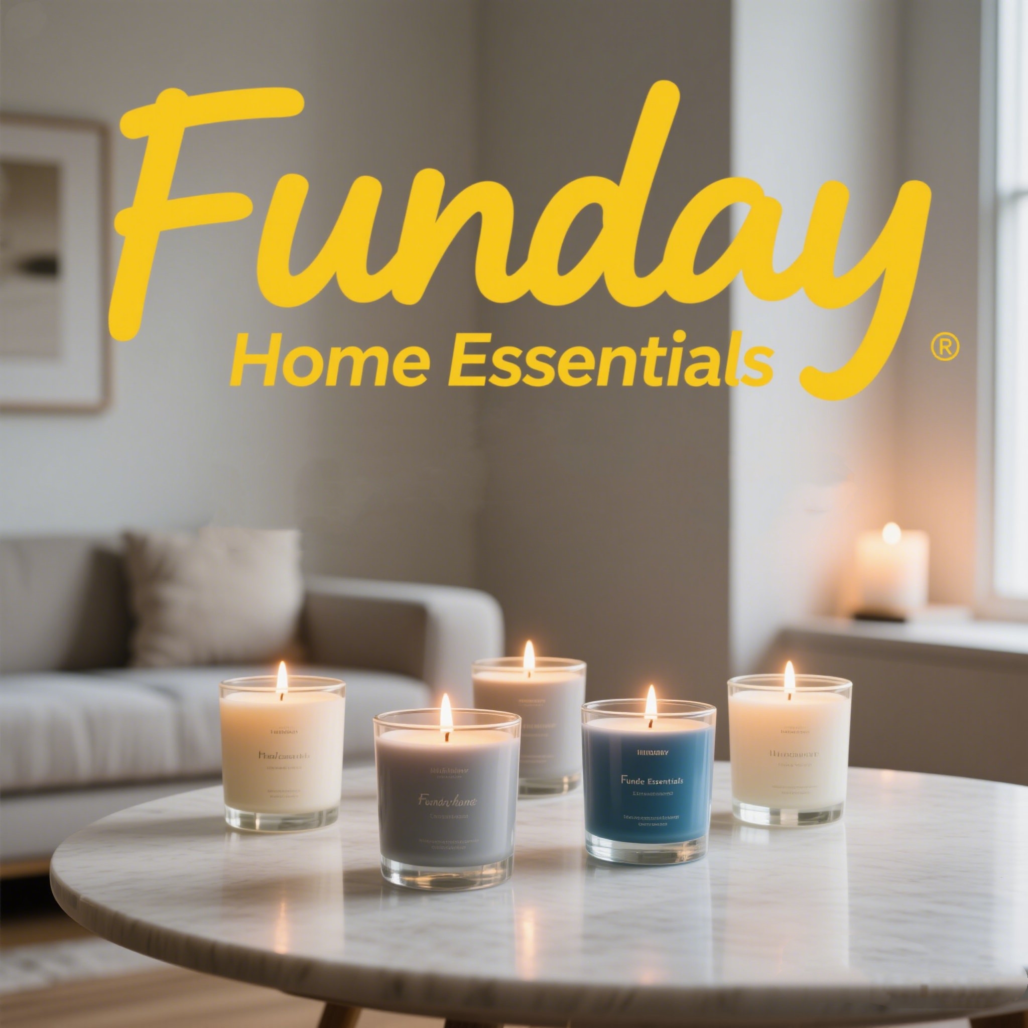 Funday Home Essentials Launches 2024 Artisanal Scented Candles Collection: Crafting Serenity for Global Living