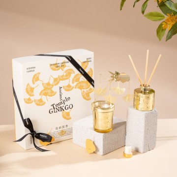 Ancient Ginkgo Rotating Ccented Gift