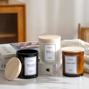 Nature Breath Silver Romance Scented Candle