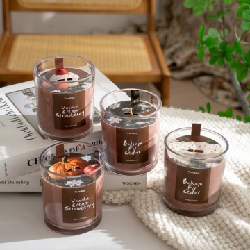 Nature Breath Silver Romance Scented Candle