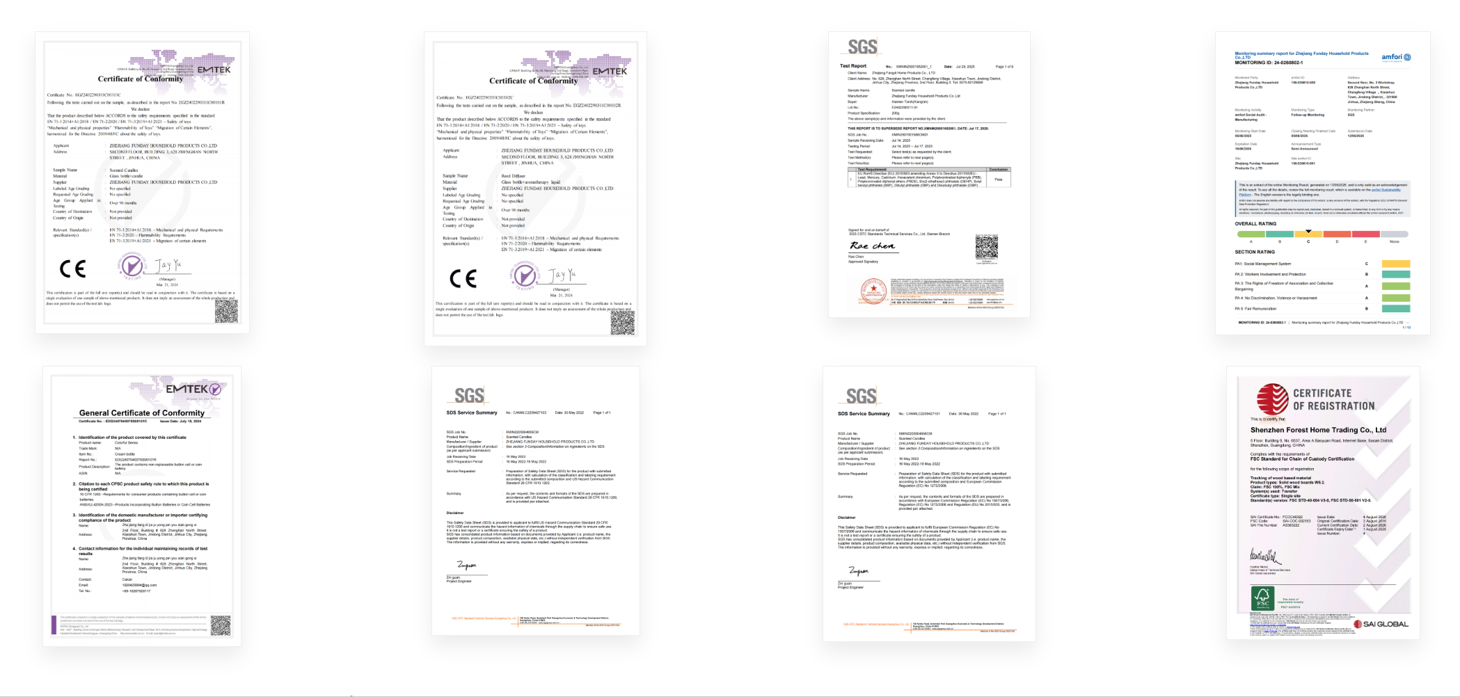 Certifications & Compliance