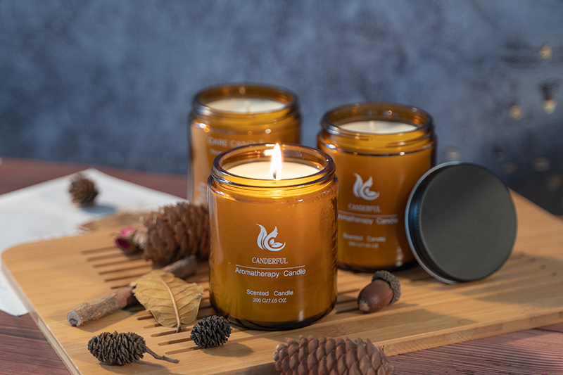 Custom Cream Jar Soy Wax Aromatherapy Candle for Home Decor