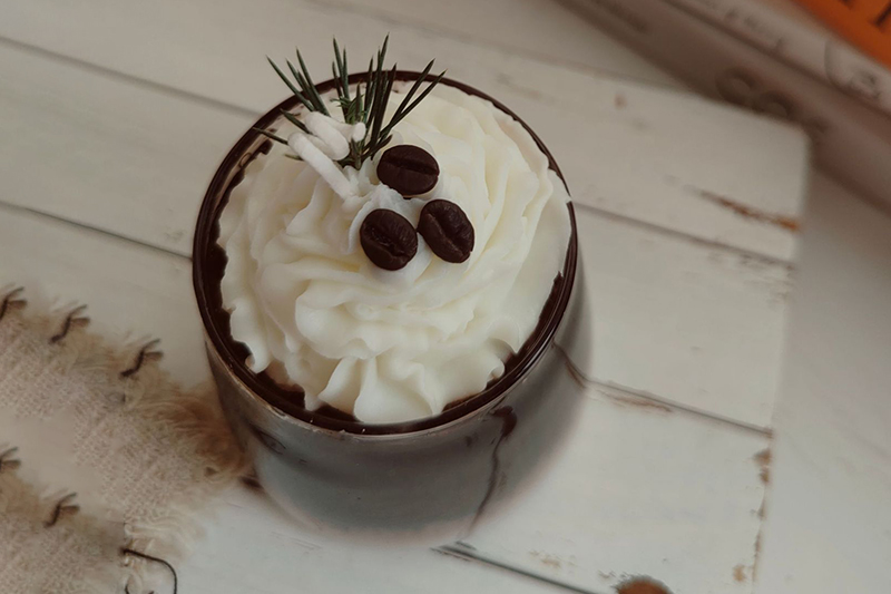 Novelty Cream Cheese Latte Ice Americano Scented Candle