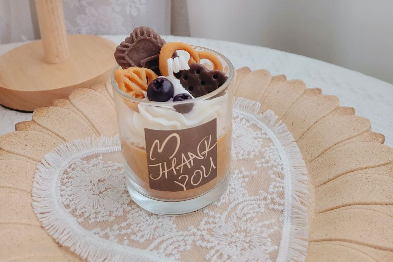 Bakery Inspired Baking Soda Candle Cup - Scented Delight