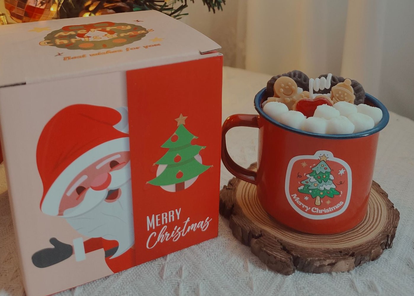 Love Gingerbread Scented Candle – Cozy Aroma Delight