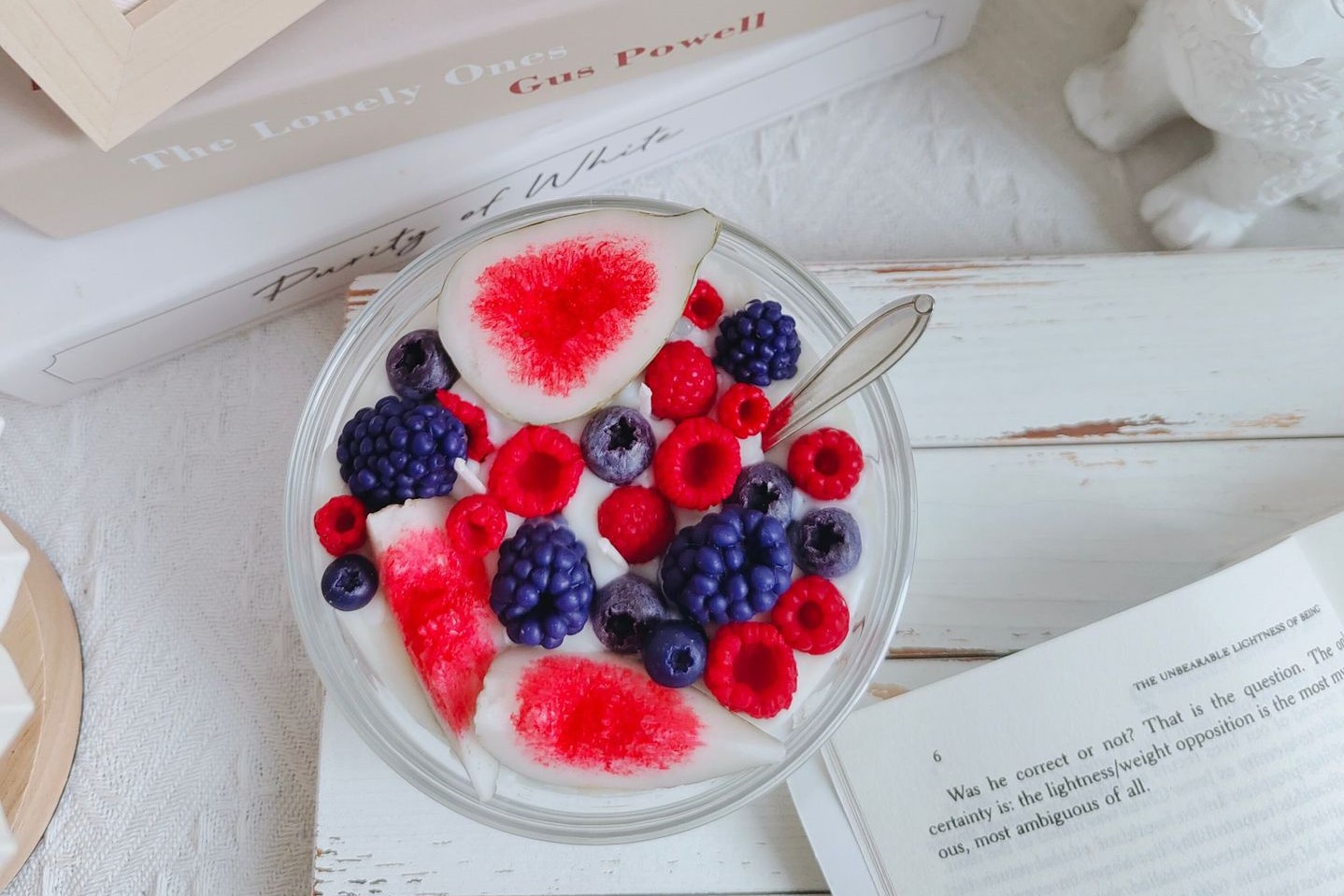 Fig Berry Bowl Shaped Aromatherapy Candle