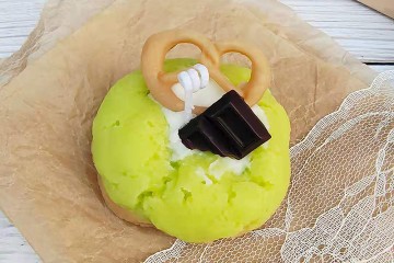 Creative matcha chocolate dirty bag scented candle with Handmade