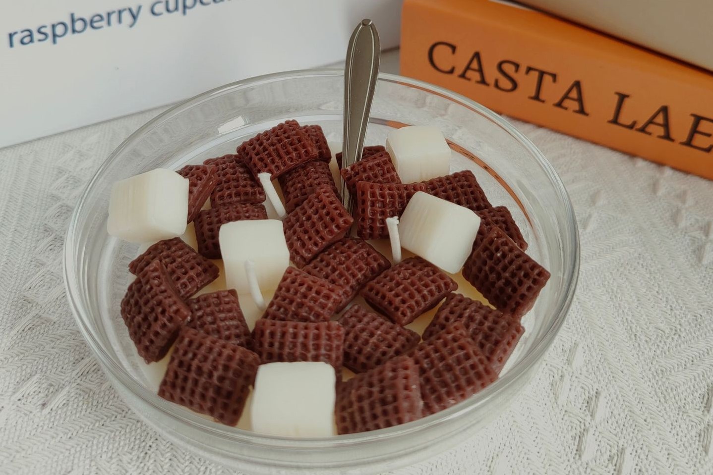 Pot Rice Marshmallow Bowl-Shaped Aromatherapy Candle