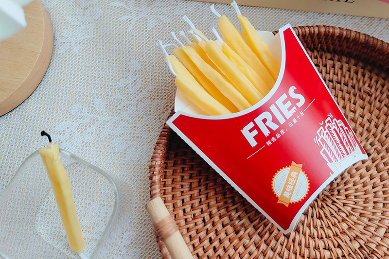 Creative French Fries Soy Wax Scented Candle