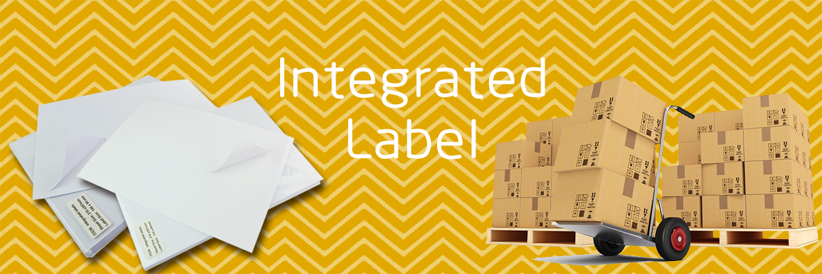 Factory supply A4 integrated 110x60mm shipping address labels (4)