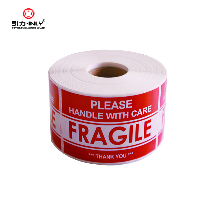 Name Sticker Fragile label FLAMMABLE GAS warning (2)