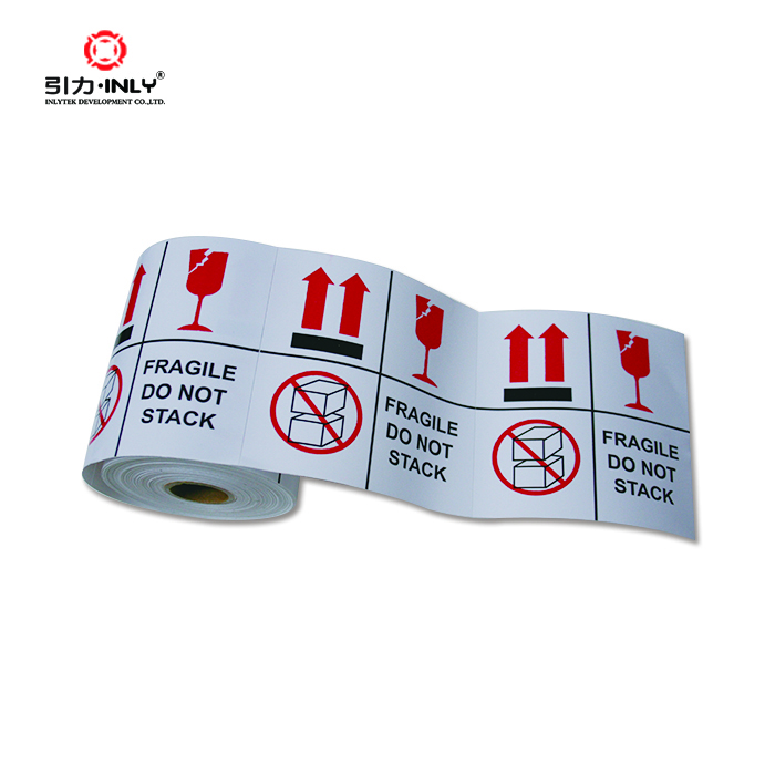 Glossy Art Paper Waterproof Drop Shipping Sticker/Care Label