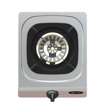 JZ-KT02S01, Desktop All Steel Ultra-Thin Single Stove With Flameout Protection