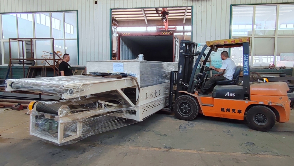Henan Shanshui Heavy Industry Ships Solar Panel Recycling Equipment to Taiwan Xinyi