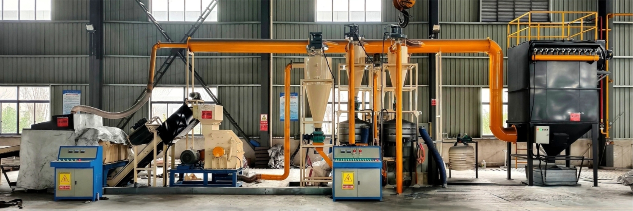 Waste Solar Panel Recycling Equipment Production Line
