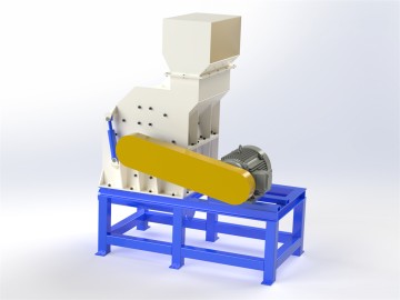 Solar Panel Recycling Equipment Crusher Machine