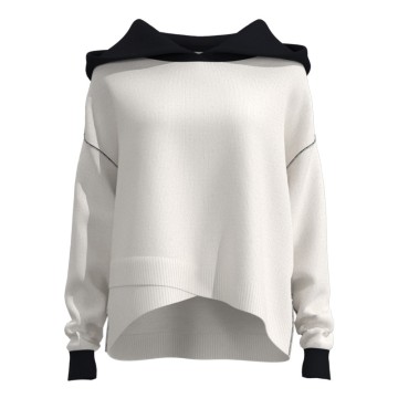 Womens' Wool Hoodie：Machine Washable Eco-Friendly Wool