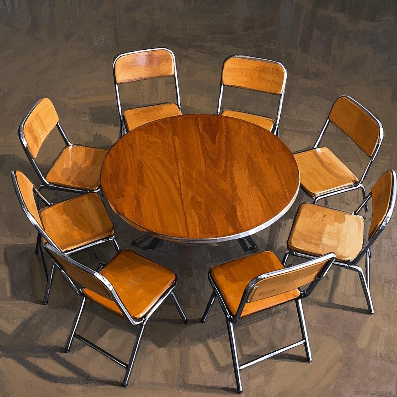 The Round Table: A Space for Connection and Collaboration in Dining Rooms and Offices