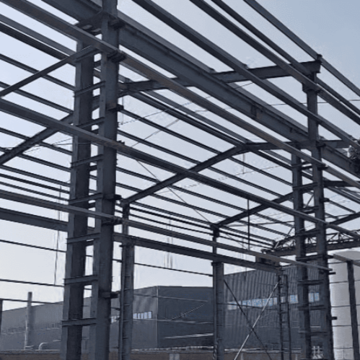 6mm – 32mm Flange Thickness Steel structure for barn