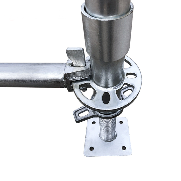 Quick Install Heavy Duty Allround Ringlock Scaffolding Ledger Head Accessories Layher Diagonal Ringlock Scaffold System