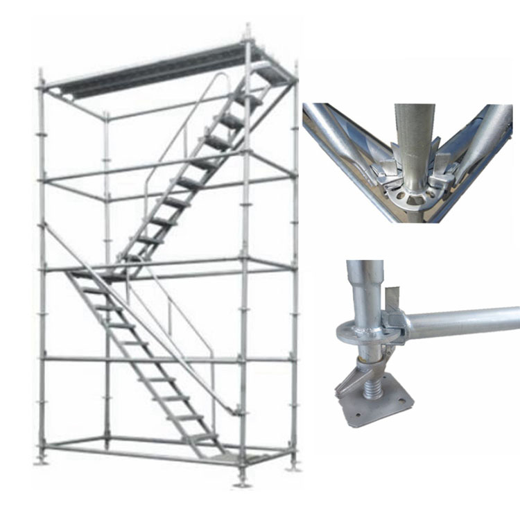 China High strength Scaffolding Metal Scaffolding Hot Dip Galvanized Ringlock Scaffolding for Construction System