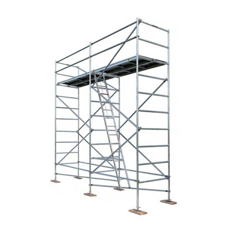 Stable Structure Heavy Duty Allround Ringlock Scaffolding System for Concrete Slab Ringlock Scaffolding for Hotel