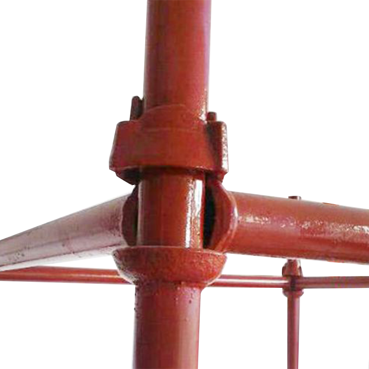Heavy Metal Load Ledger Steel Galvanized Cuplock System Scaffolding Adjustable Q235 Cuplock Scaffold System Construction