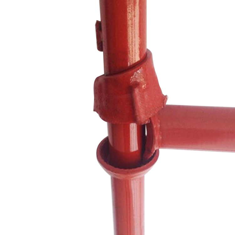 Custom Fit Q235 Steel Cuplock Scaffolding Parts Easy Assembling Cuplock Scaffold System Galvanized Cuplock Scaffolding Prices