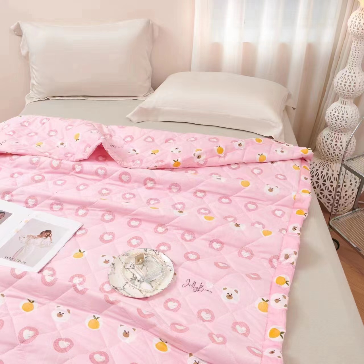 Skin-friendly aloe cotton summer cool quilt